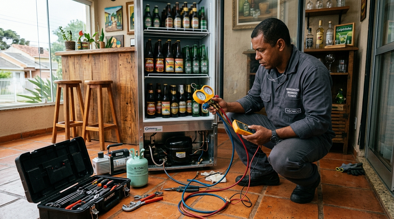 Conserto de Cervejeira em Londrina‑PR