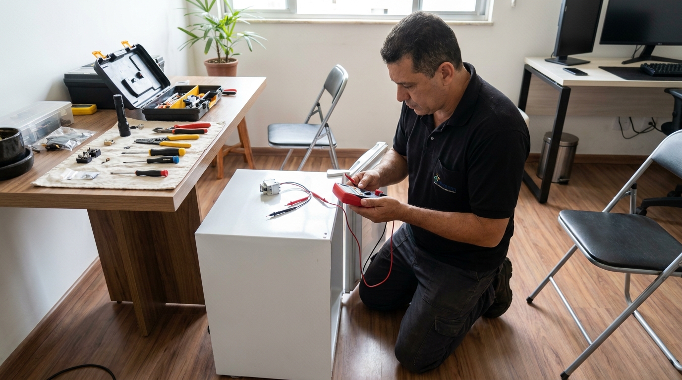 Diagnóstico em Frigobar Residencial em Londrina‑PR